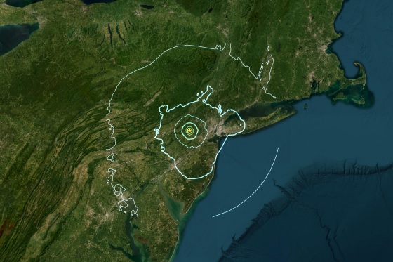 A magnitude 4.7 earthquake shook buildings across the New York City region shortly after 10:20 a.m. Friday morning, according to the United States Geological Survey.