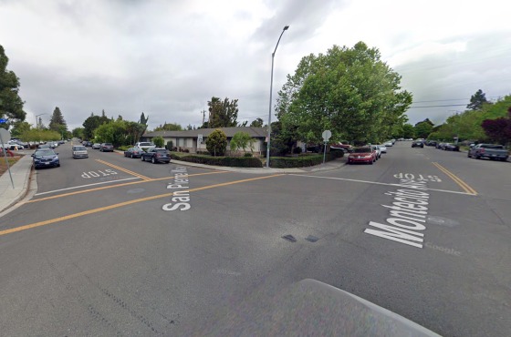 Intersection of Montecito Ave & San Pierre Way