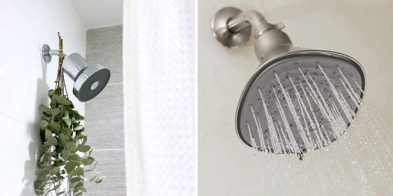 Filtered showerheads purify water before it hits your body to get rid of chlorine, heavy metals and other minerals.