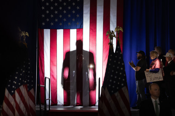 Donald Trump Holds A Campaign Rally In Waukesha, Wisconsin