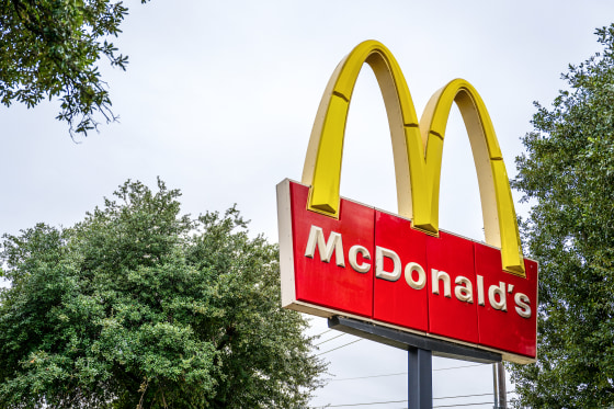 McDonald's store sign