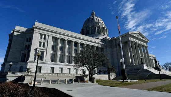 Missouri State Capitol building in Jefferson City on October 20, 2022.