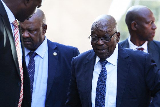 Ex South African President Jacob Zuma Disqualified From Parliamentary