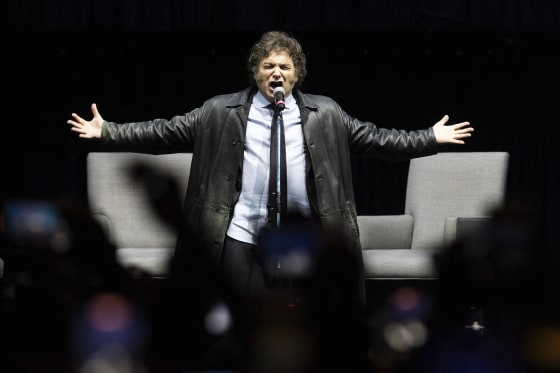 Javier Milei Presents His Book - Buenos Aires