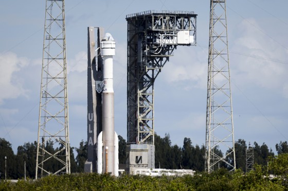 Boeing's Starliner capsule atop an Atlas V rocket