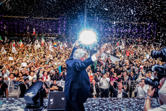 Andres Manuel Lopez Obrador.