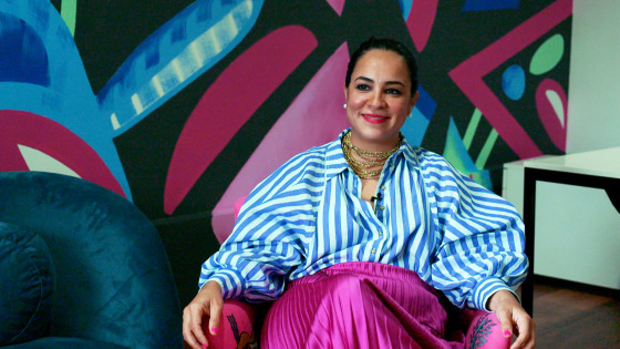 Pilar Guzmán, CEO of Half Moon Empanadas.