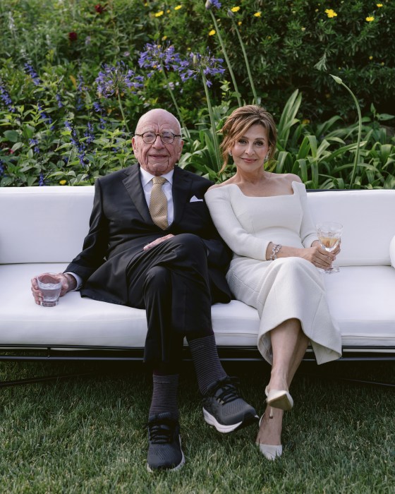 Rupert Murdoch and Elena Zhukova 