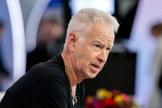John McEnroe on "Today" in 2023.