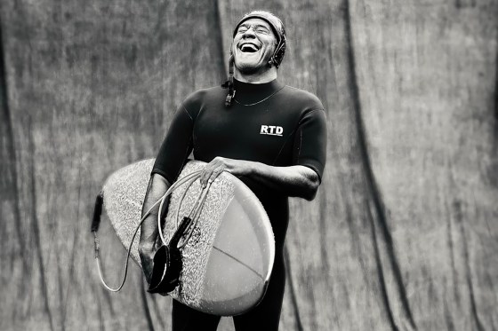 surfer smile portrait happy laugh