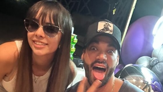 Alana y Guty pasaron una velada muy romántica en Nueva York.