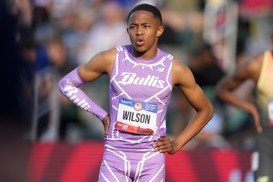 Teen sprinter Quincy Wilson follows Olympic footsteps of 15-year-old ...