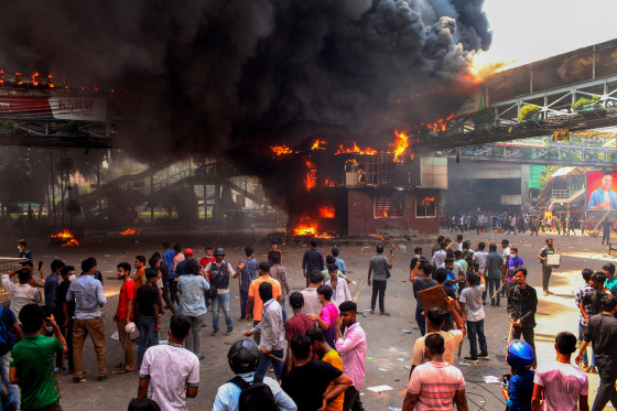 Bangladesh army enforces curfew as student-led protests spiral