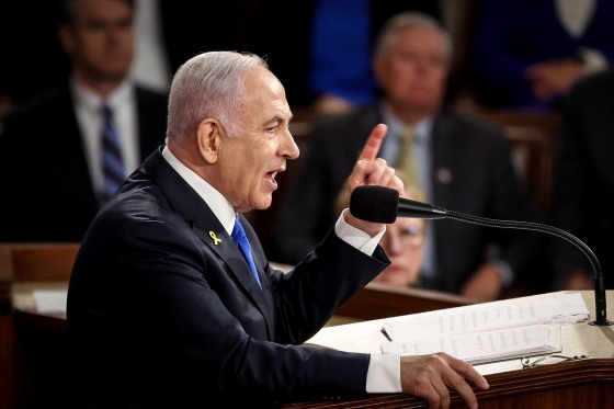 Image: Israeli PM Netanyahu Delivers Address To Joint Meeting Of U.S. Congress