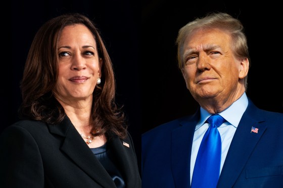 Kamala Harris and Donald Trump