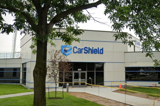 The exterior of a CarShield office location