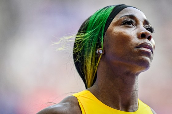 Jamaica's Shelly-Ann Fraser-Pryce.