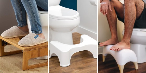 Toilet stools reduce muscle strain and the risk for developing hemorrhoids, according to experts.