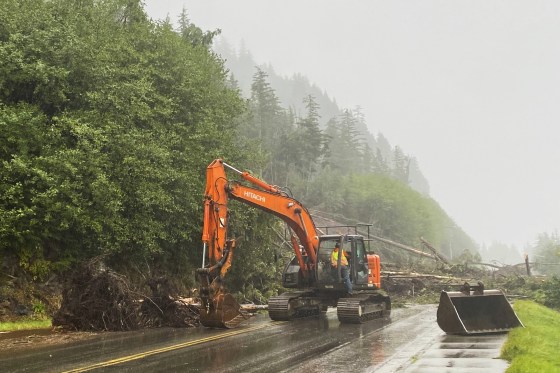 A landslide killed at least one person on Ketchikan, Alaksa, on August 25, 2024.