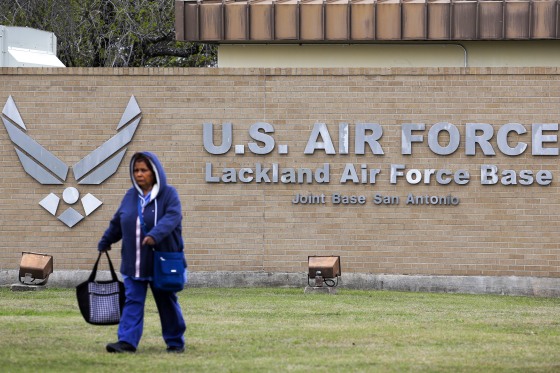 Lackland Air Force Base.