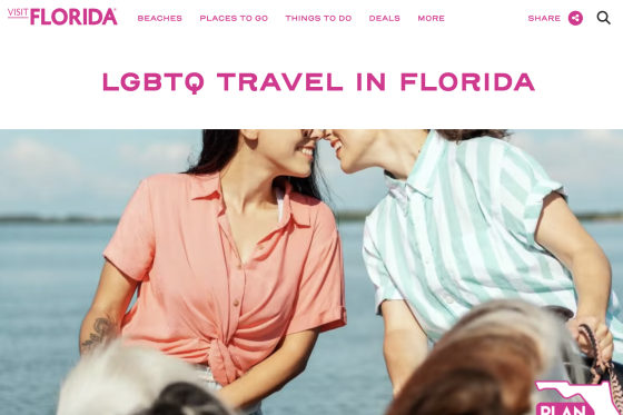 Visit Florida's LGBTQ section in 2024