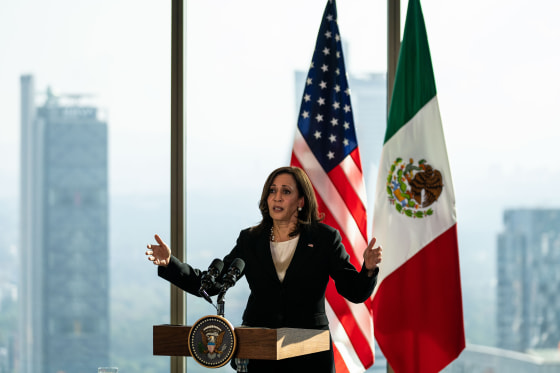 Vice President Kamala Harris vists Mexico City