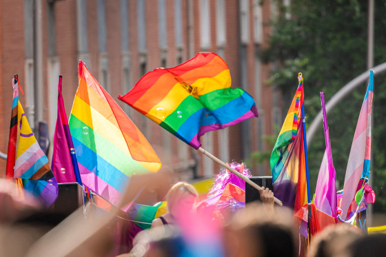 Pride flags