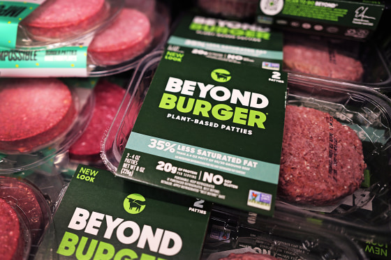 Packs of Beyond Burger 