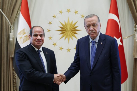 Egypt President In Turkey