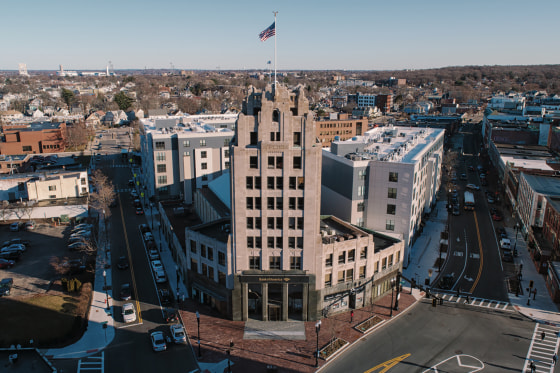 The 2022 incident occurred outside the post office in Quincy, Massachusetts.