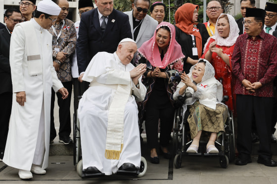 Pope Francis in Indonesia