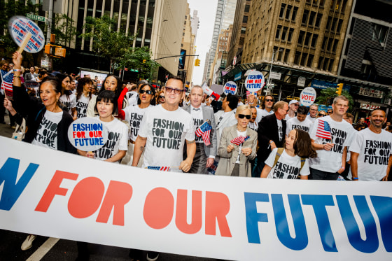 Fashion For Our Future March.