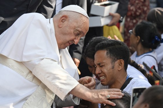 Pope Francis visits East Timor