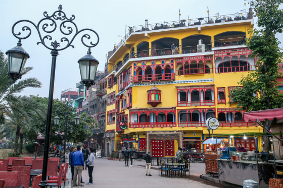Street in Lahore, Pakistan.