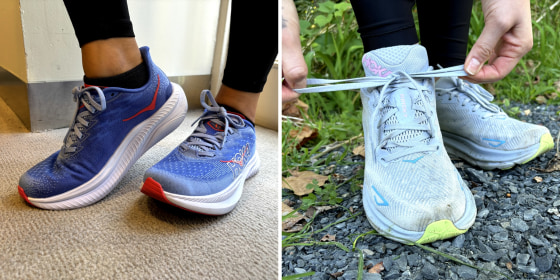 The NBC Select staff tested Hoka walking shoes for three months by exercising, running errands and leisurely strolling in them.