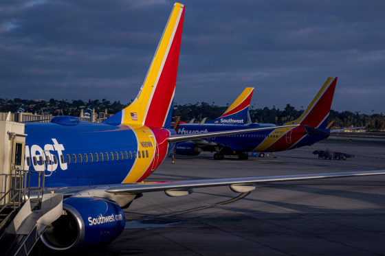 Southwest Airlines planes.