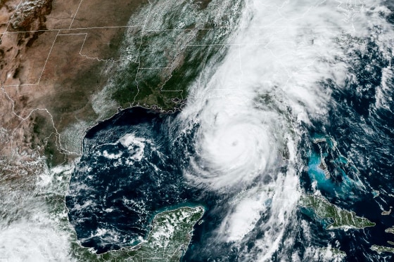 Hurricane Helene on Sept. 26, 2024