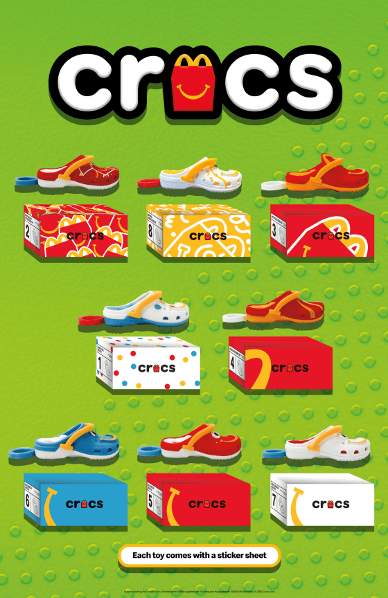 McDonald’s Crocs Happy Meal comes out Tuesday NBC Chicago