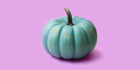 The teal pumpkins have a specific meaning and purpose on Halloween.