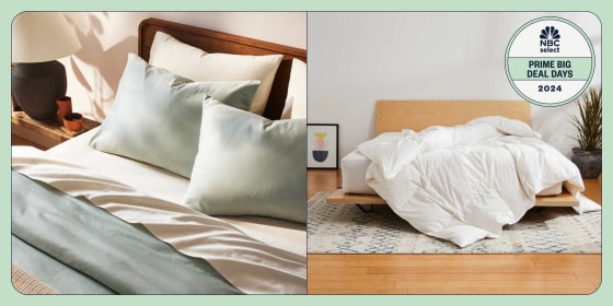 Brooklinen makes some of our favorite sheets — particularly its sateen line, which you can get on sale during Fall Prime Day right now.