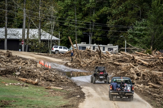  Storm Helene Causes Massive Flooding Across Swath Of Western North Carolina