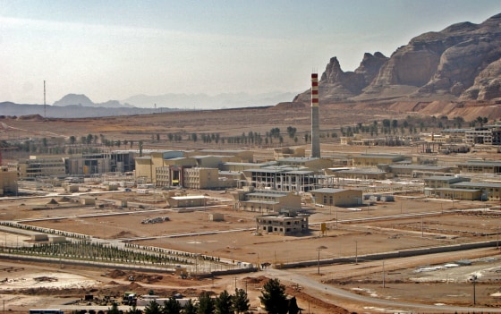 A general view of a uranium processing site in Isfahan, 340 km (211 miles) south of Tehran, March 30..