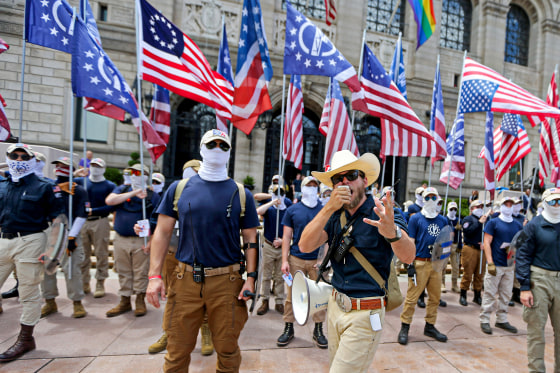 White supremacist march thru Boston.