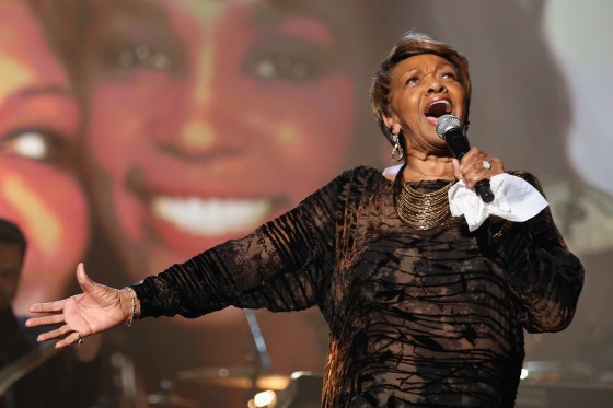 Cissy Houston performs