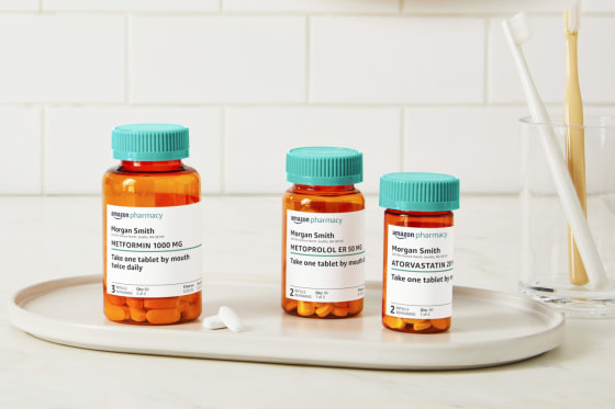 Prescriptions are available for Prime members through Amazon Pharmacy.