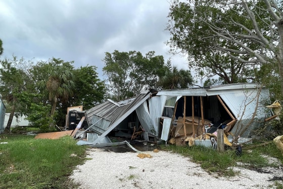 Much of the Twin City community in St. Petersburg is already in ruins because of Hurricane Helene.