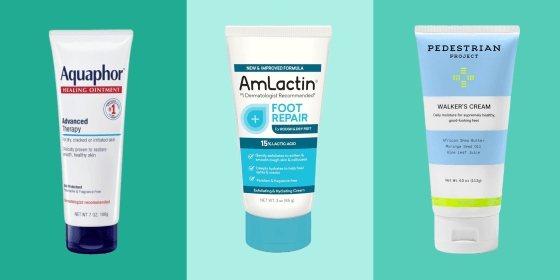 Experts say foot creams can help maintain optimal foot health and heal dryness and cracks.