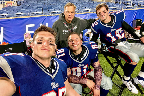 Being Gronk: How this actor and stunt double plays the NFL legend on screen