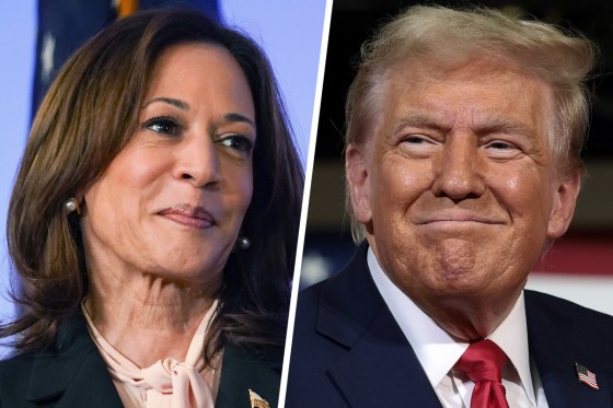 Vice President Kamala Harris and former President Donald Trump.