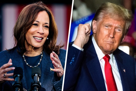 Vice President Kamala Harris and former President Donald Trump 